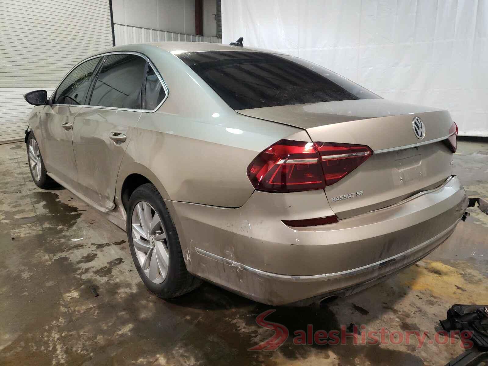 1VWBA7A31JC003123 2018 VOLKSWAGEN PASSAT