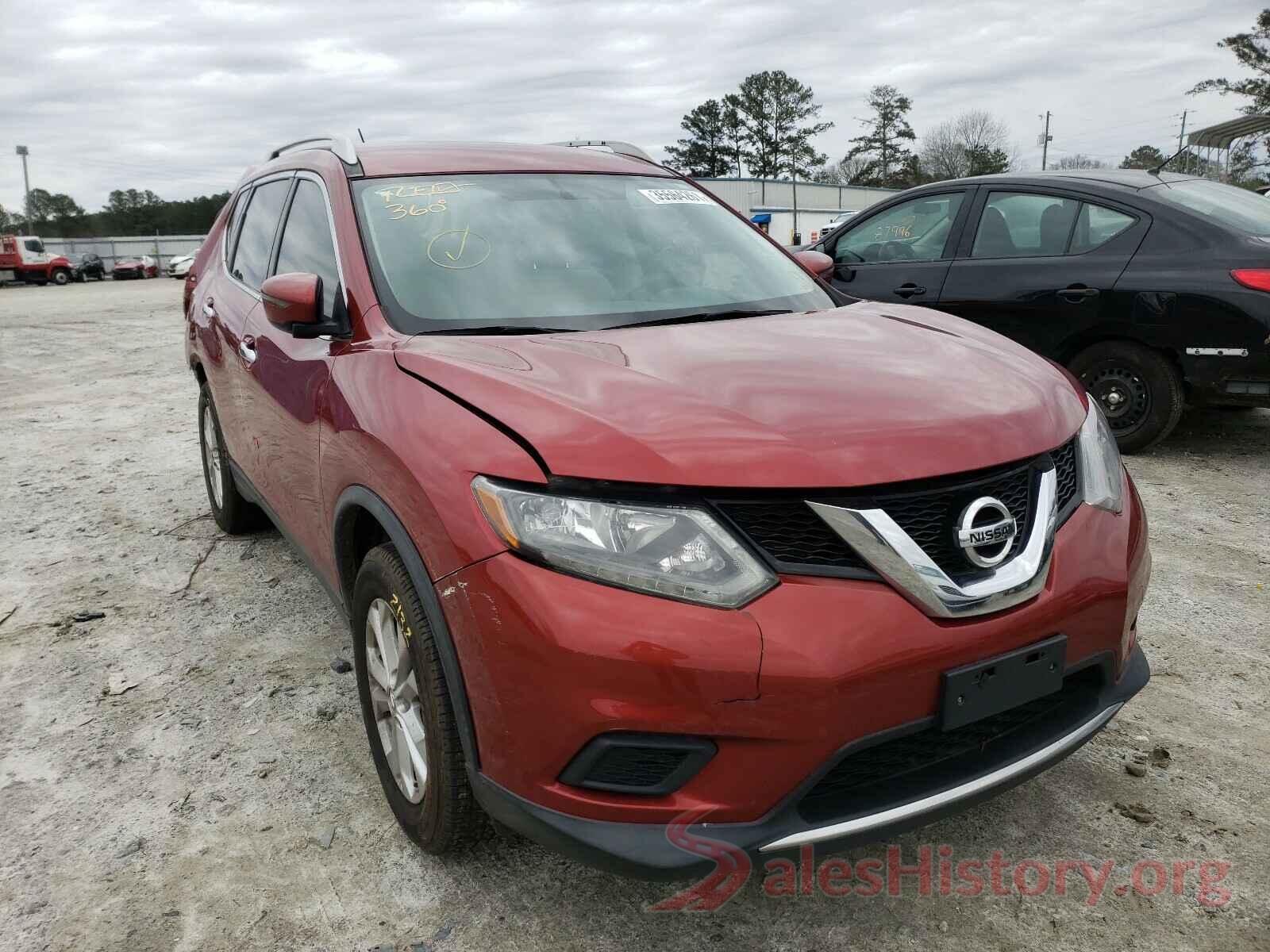 KNMAT2MT8GP598304 2016 NISSAN ROGUE