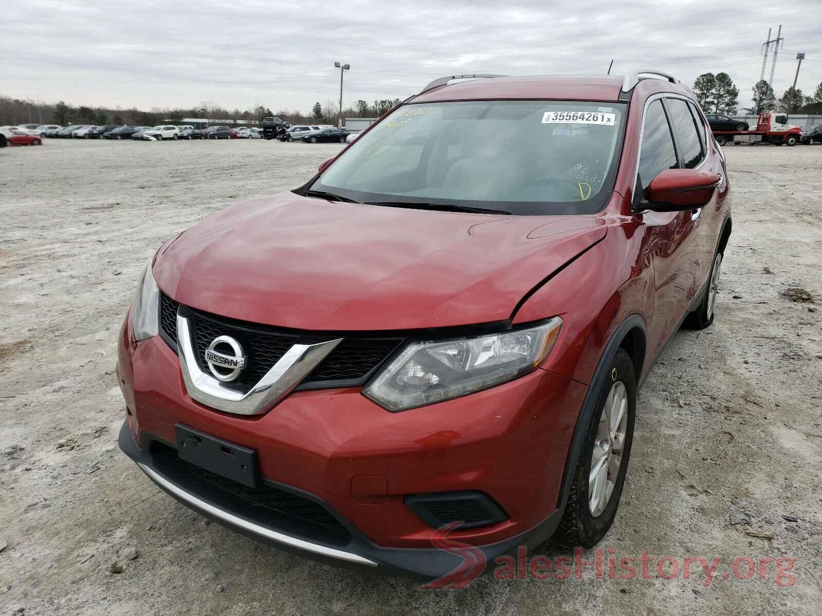 KNMAT2MT8GP598304 2016 NISSAN ROGUE