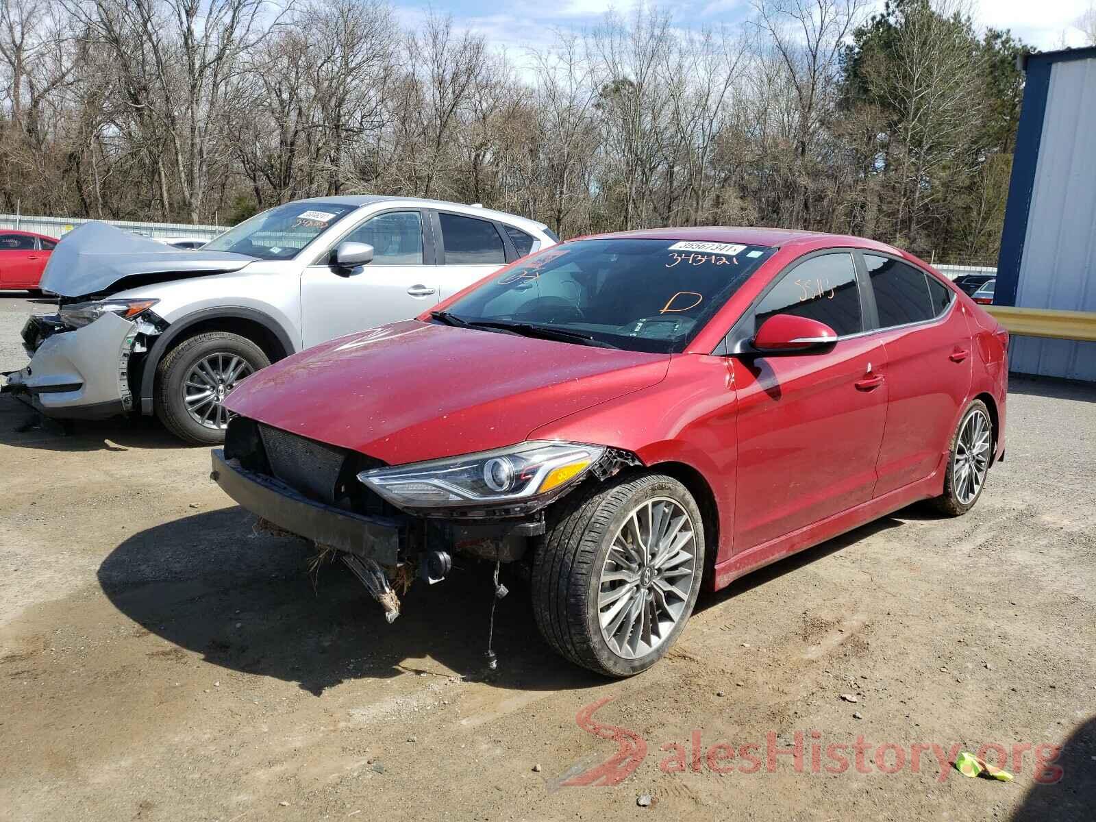 KMHD04LB8HU343421 2017 HYUNDAI ELANTRA