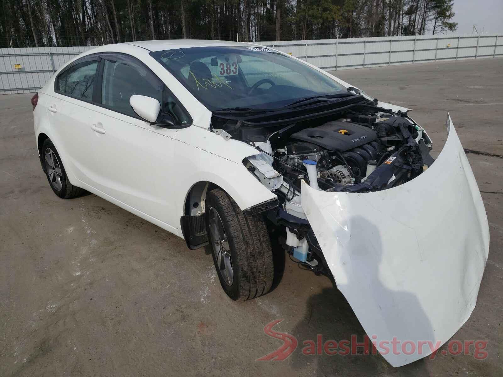 3KPFL4A72JE278038 2018 KIA FORTE