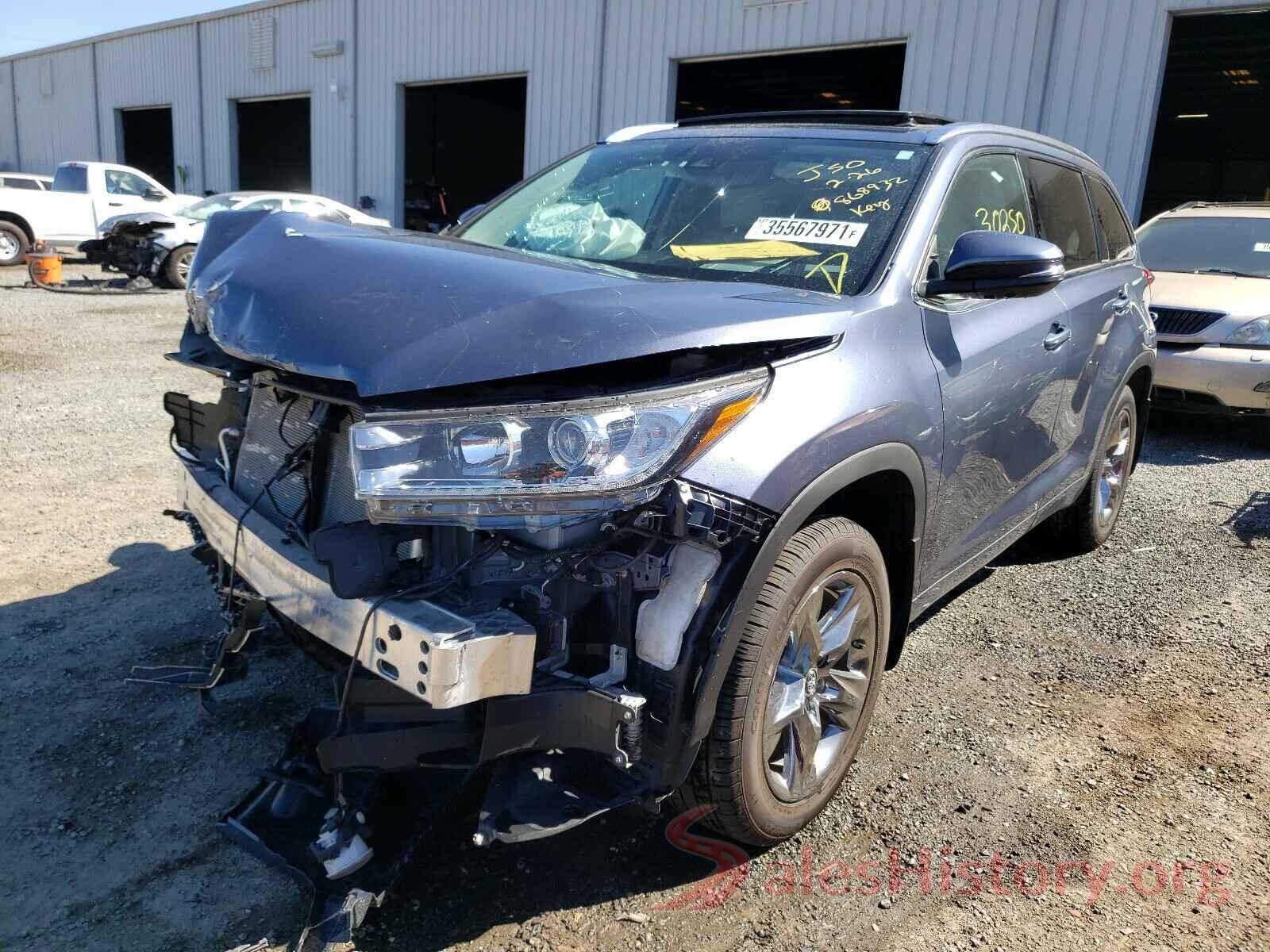 5TDDZRFH4JS868932 2018 TOYOTA HIGHLANDER