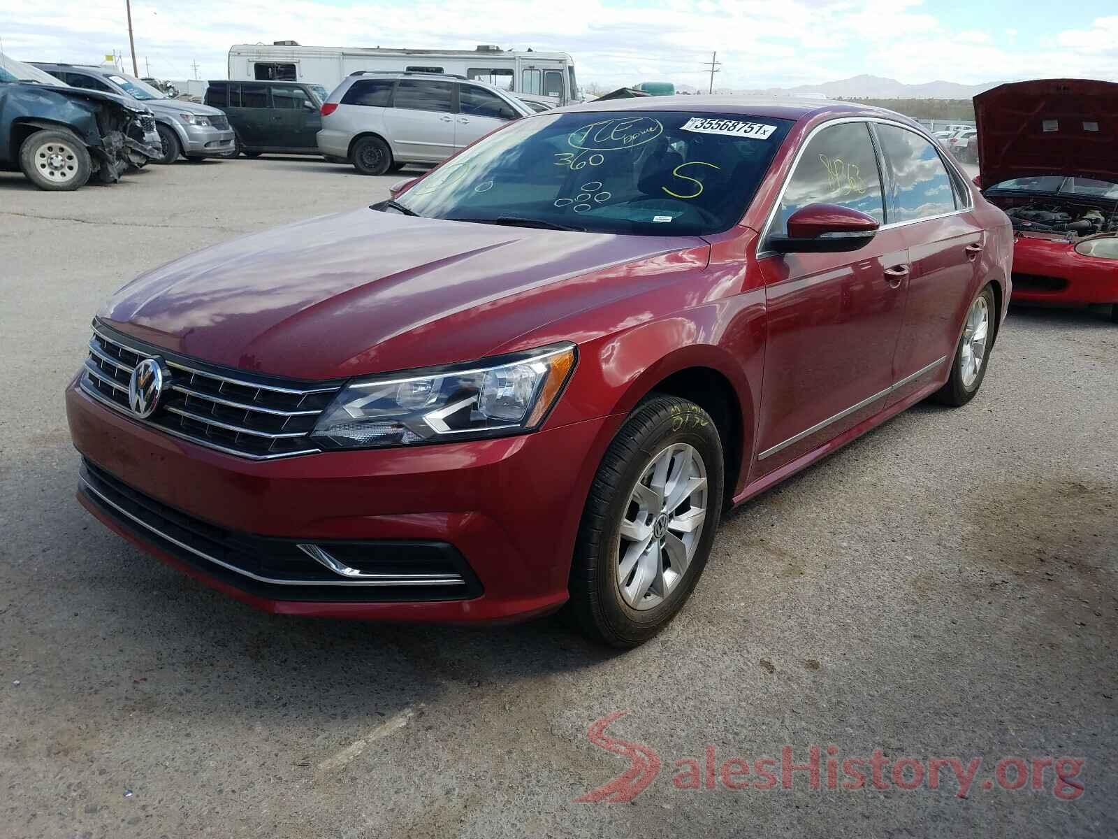 1VWAT7A30GC054997 2016 VOLKSWAGEN PASSAT