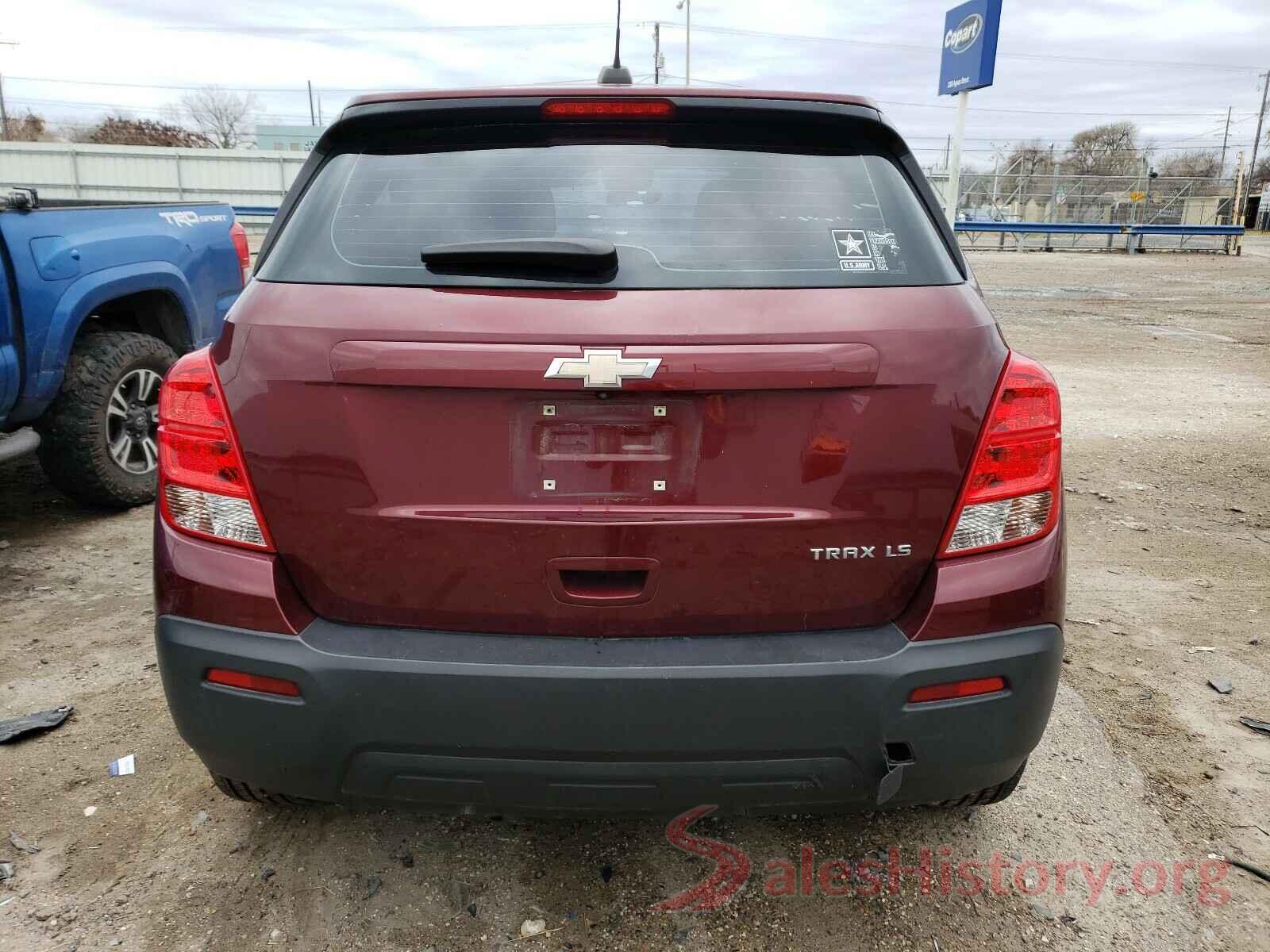 3GNCJKSB3GL262040 2016 CHEVROLET TRAX