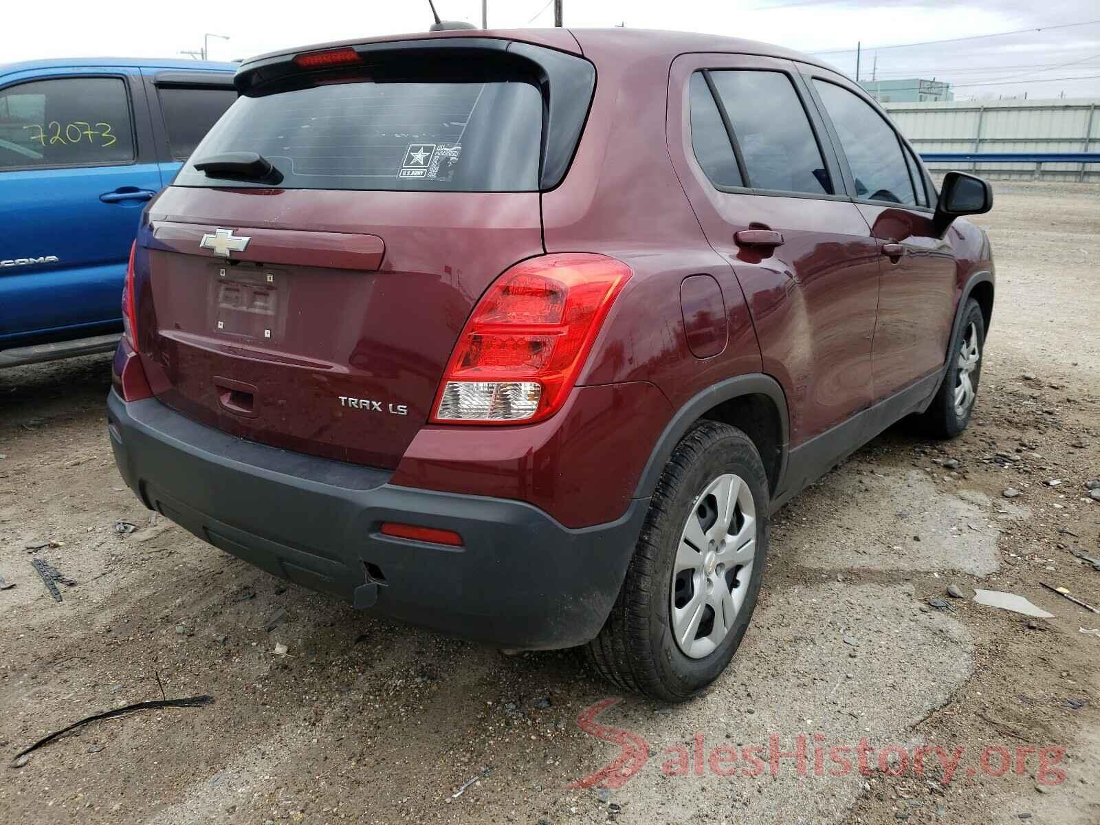 3GNCJKSB3GL262040 2016 CHEVROLET TRAX