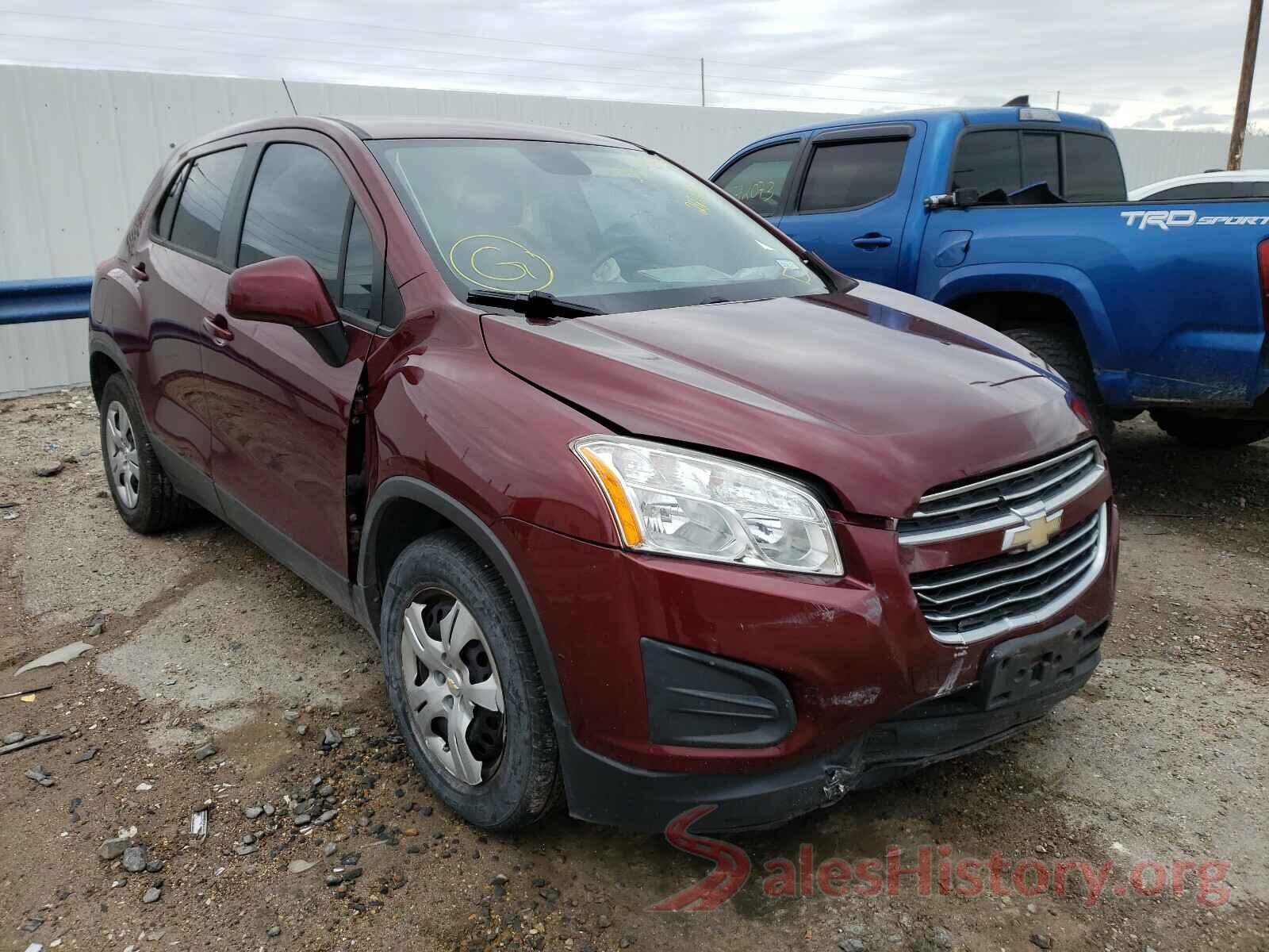 3GNCJKSB3GL262040 2016 CHEVROLET TRAX