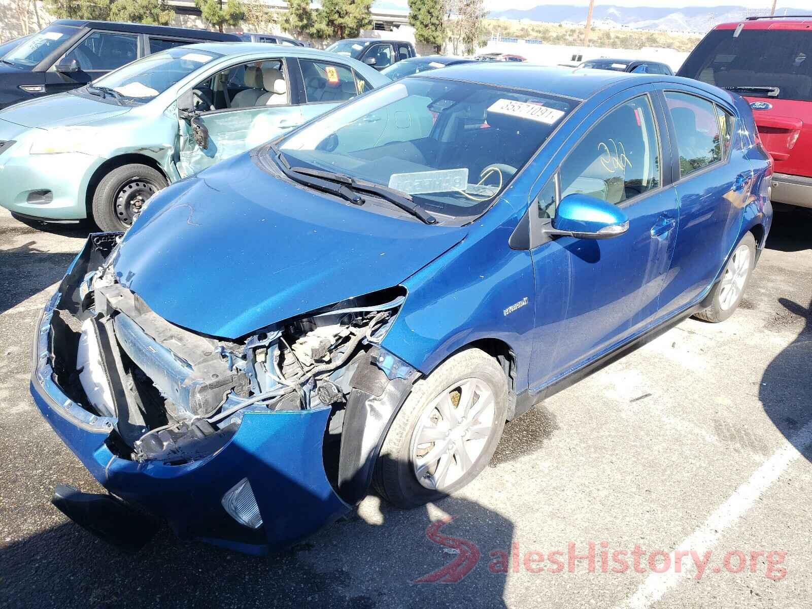 JTDKDTB3XH1596942 2017 TOYOTA PRIUS