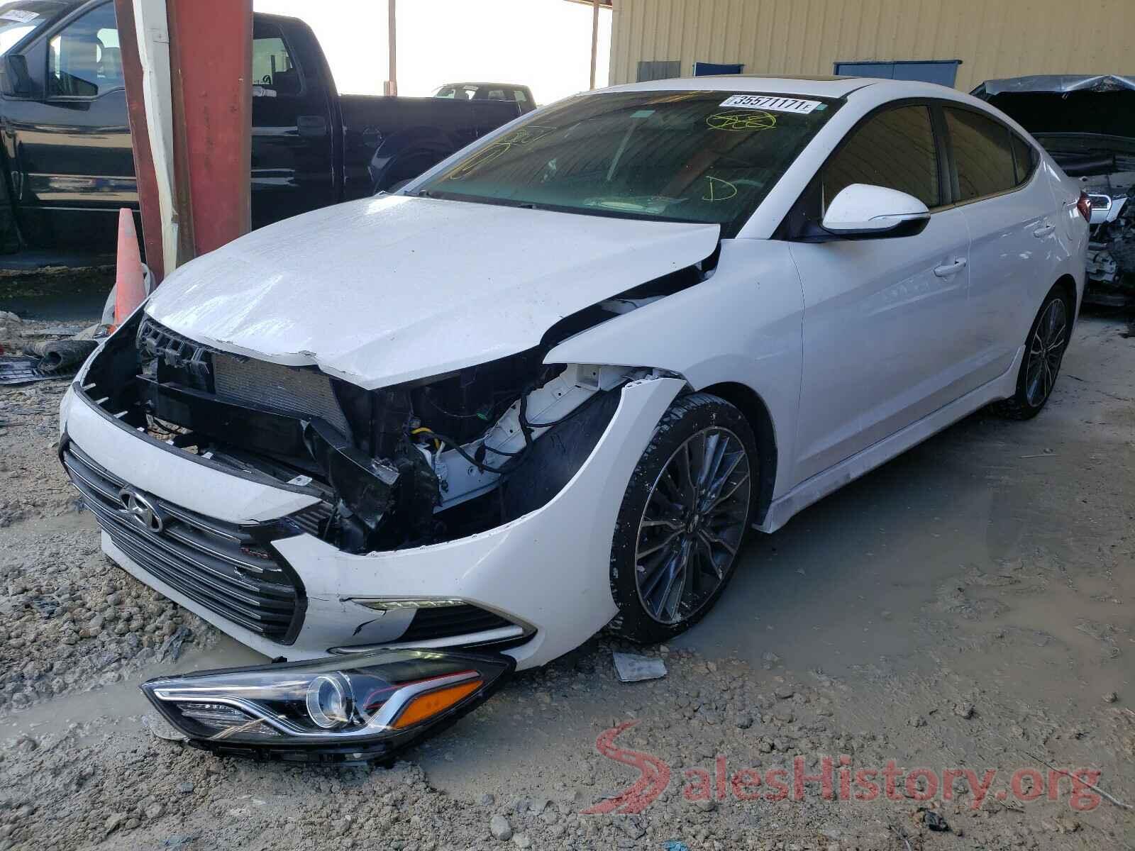 KMHD04LB1JU450865 2018 HYUNDAI ELANTRA