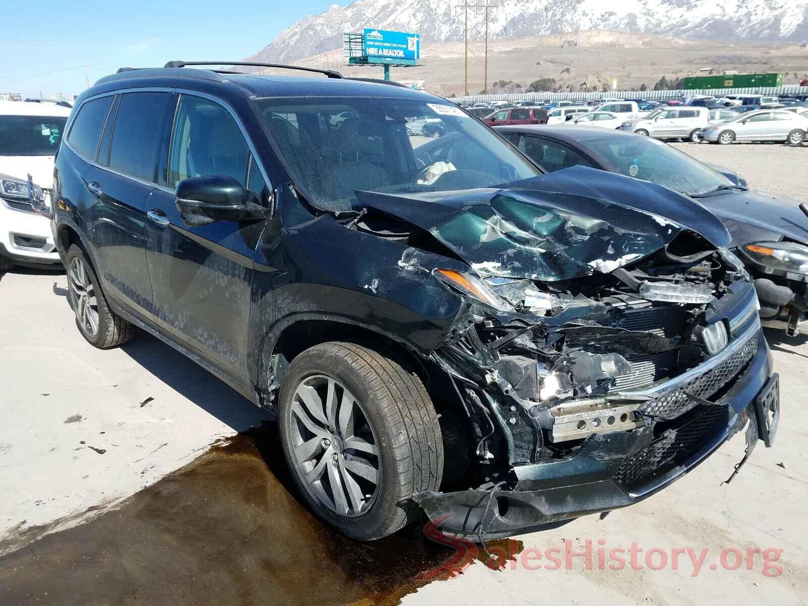 5FNYF6H95GB015709 2016 HONDA PILOT