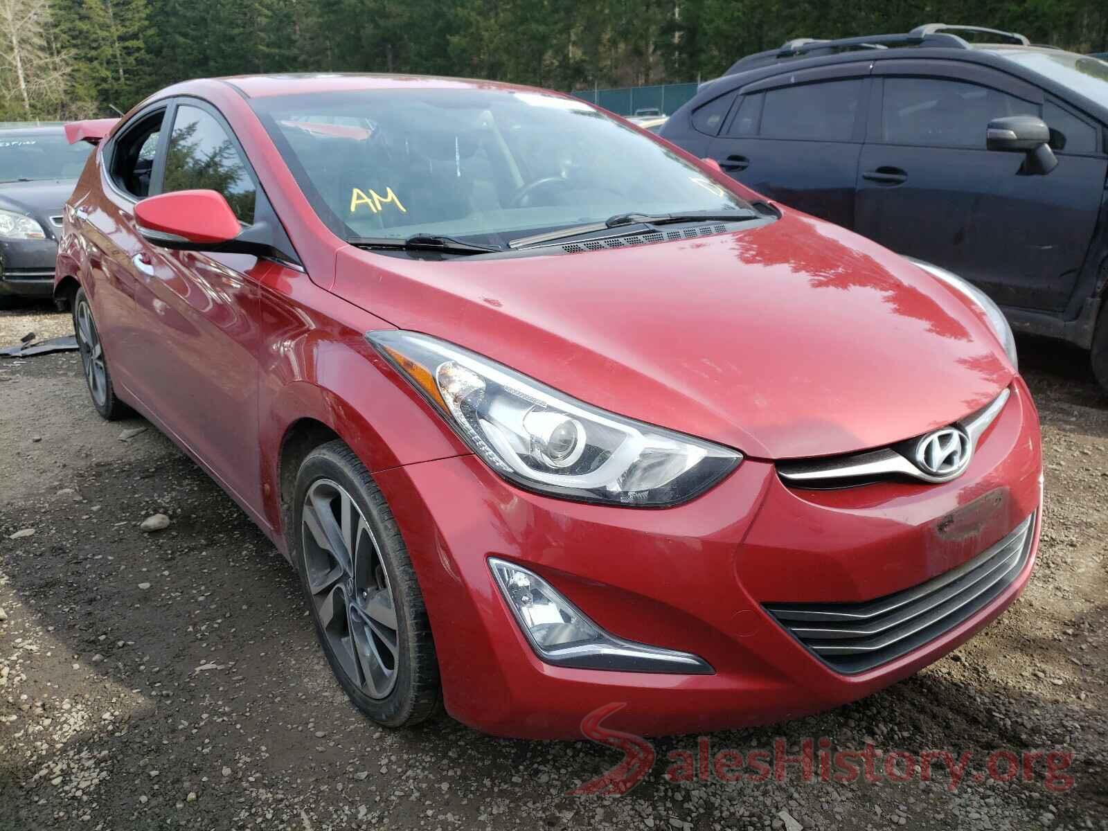 KMHDH4AE3GU608248 2016 HYUNDAI ELANTRA