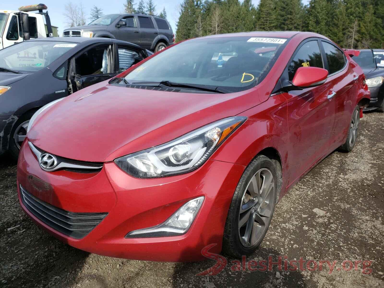 KMHDH4AE3GU608248 2016 HYUNDAI ELANTRA