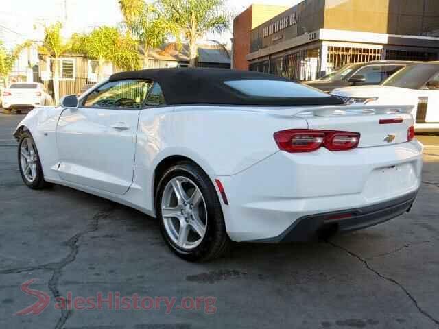 2019 CHEVROLET CAMARO VIN 1G1FB3DS0K0152826, right side view