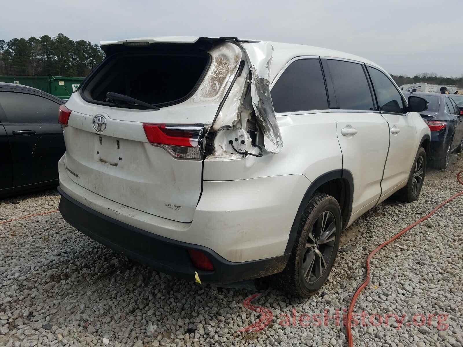 5TDZARFHXHS025549 2017 TOYOTA HIGHLANDER