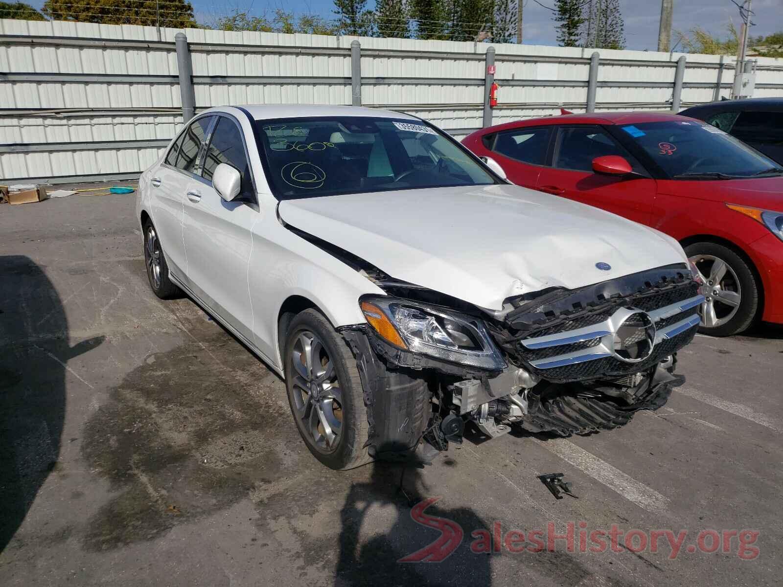 55SWF4JB3GU153661 2016 MERCEDES-BENZ C CLASS