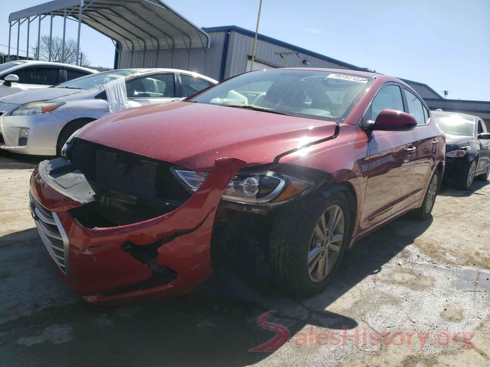 KMHD84LF2HU065031 2017 HYUNDAI ELANTRA