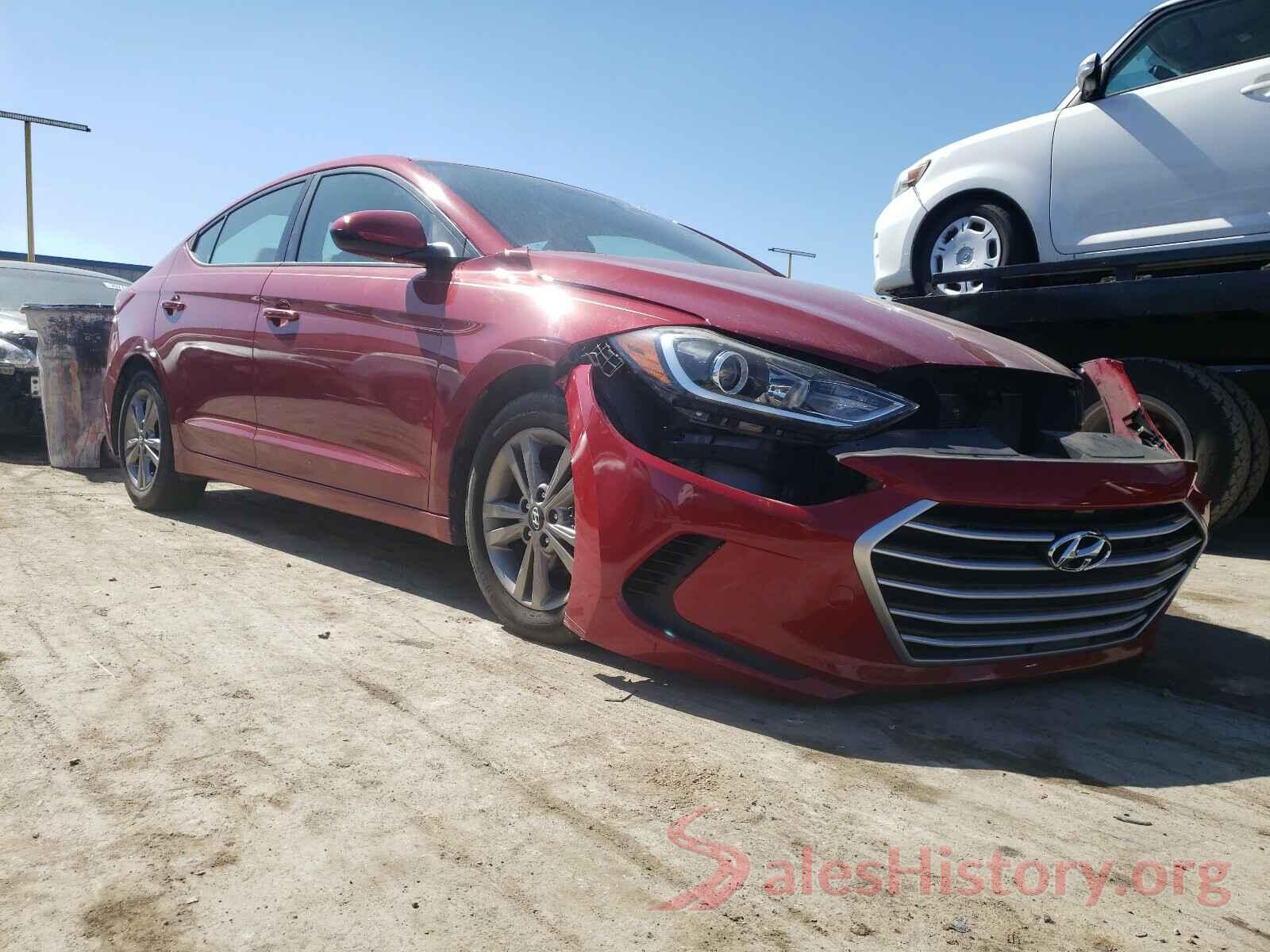 KMHD84LF2HU065031 2017 HYUNDAI ELANTRA