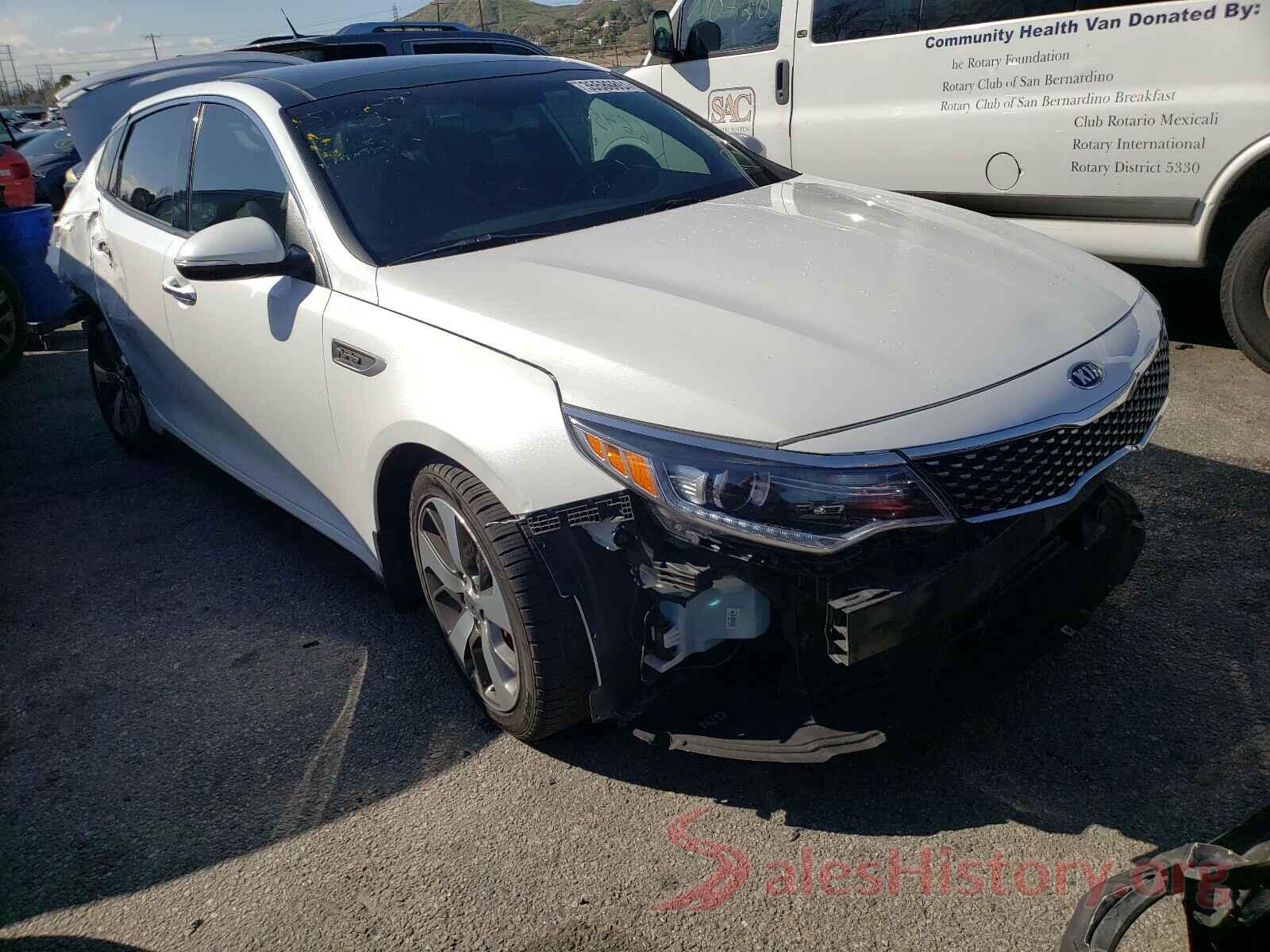 5XXGW4L27GG017422 2016 KIA OPTIMA