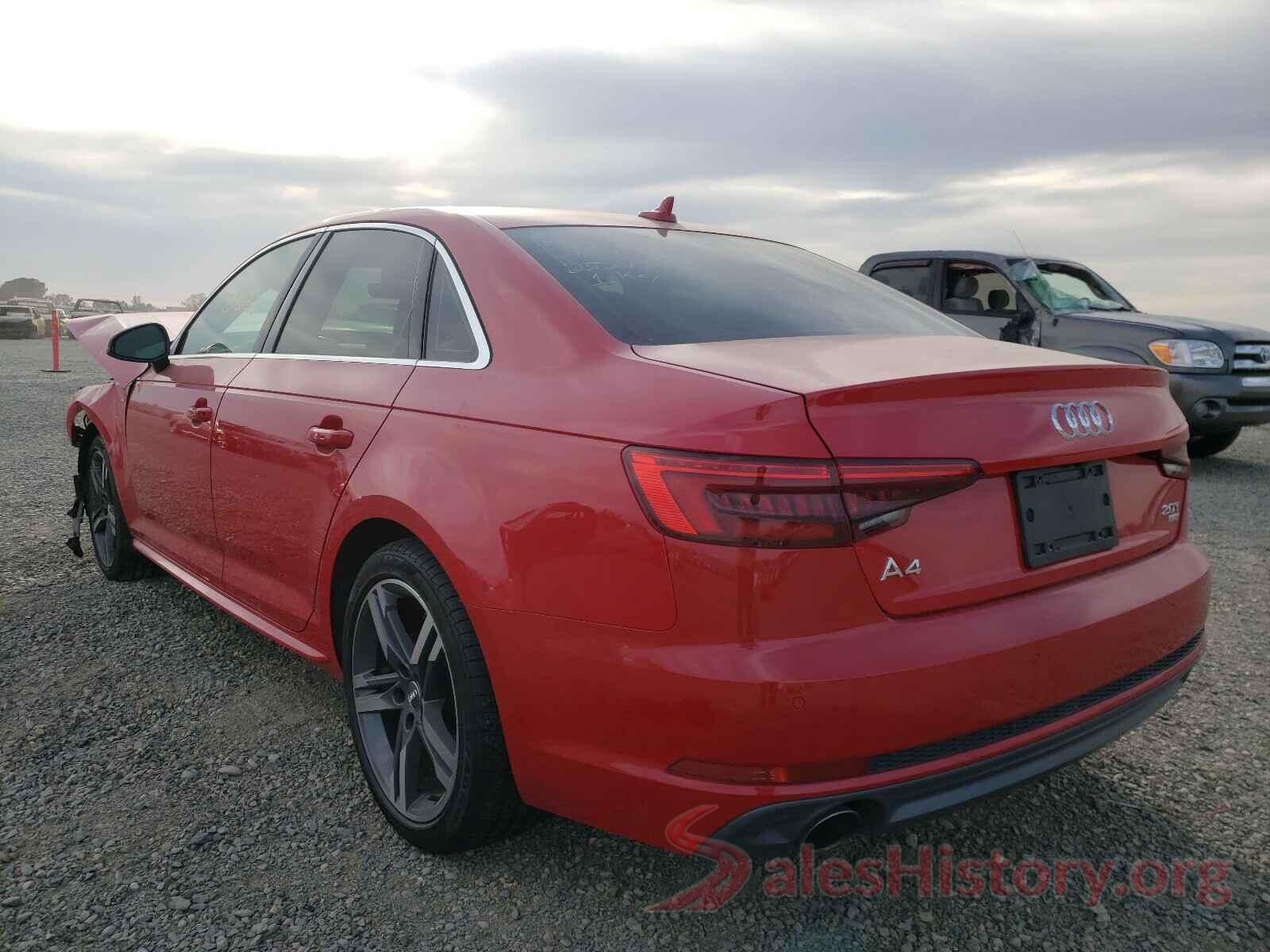 WAULMAF4XHA159841 2017 AUDI A4