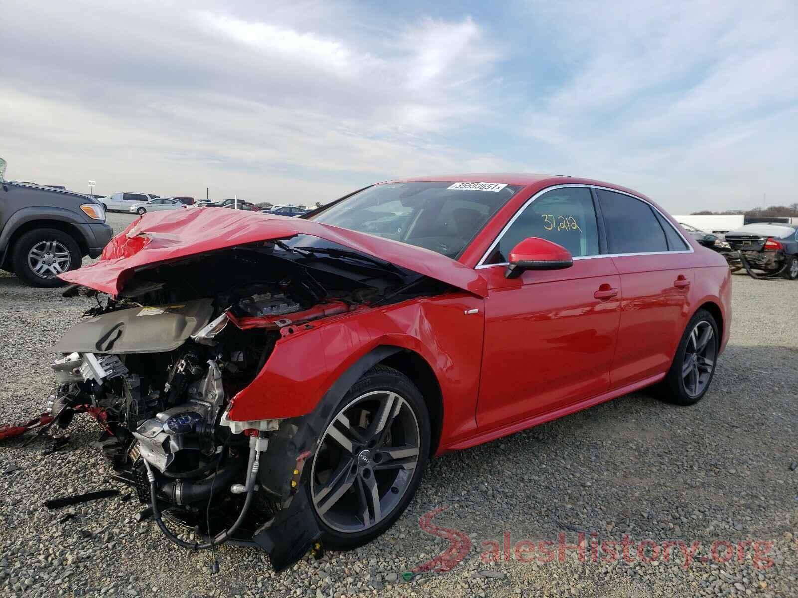 WAULMAF4XHA159841 2017 AUDI A4