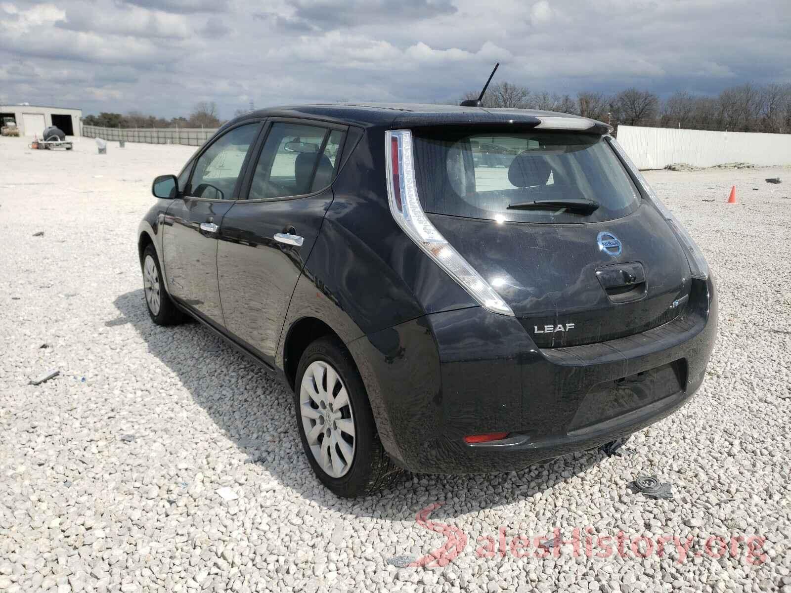 1N4AZ0CP9FC314309 2015 NISSAN LEAF