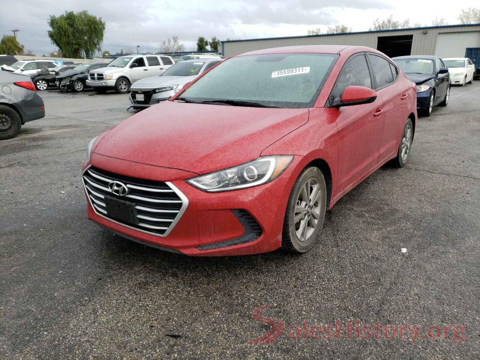 5NPD84LF6JH317576 2018 HYUNDAI ELANTRA