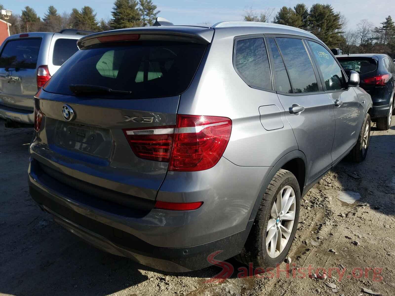 5UXWY3C5XG0N86811 2016 BMW X3