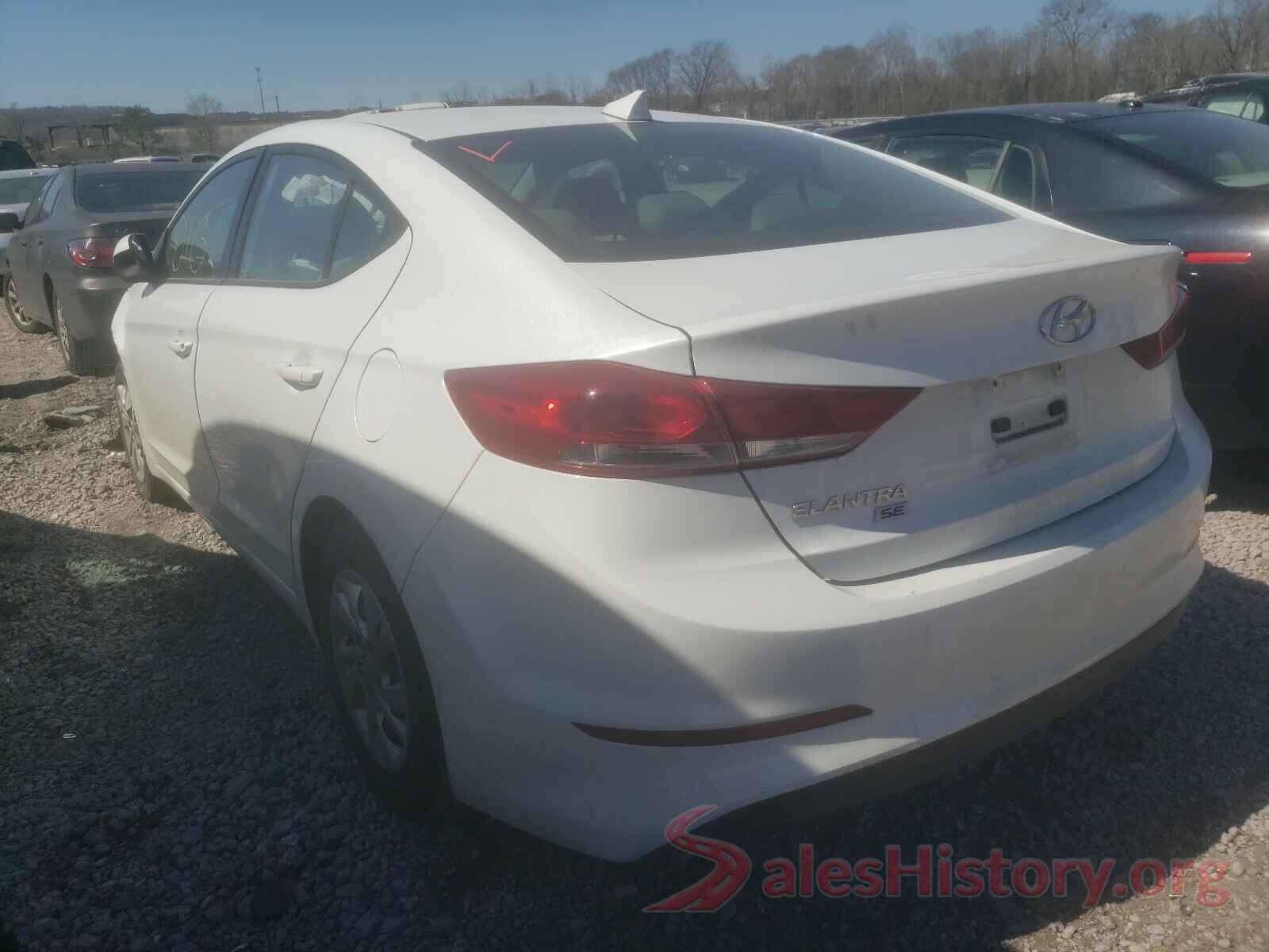 5NPD74LF3HH178021 2017 HYUNDAI ELANTRA