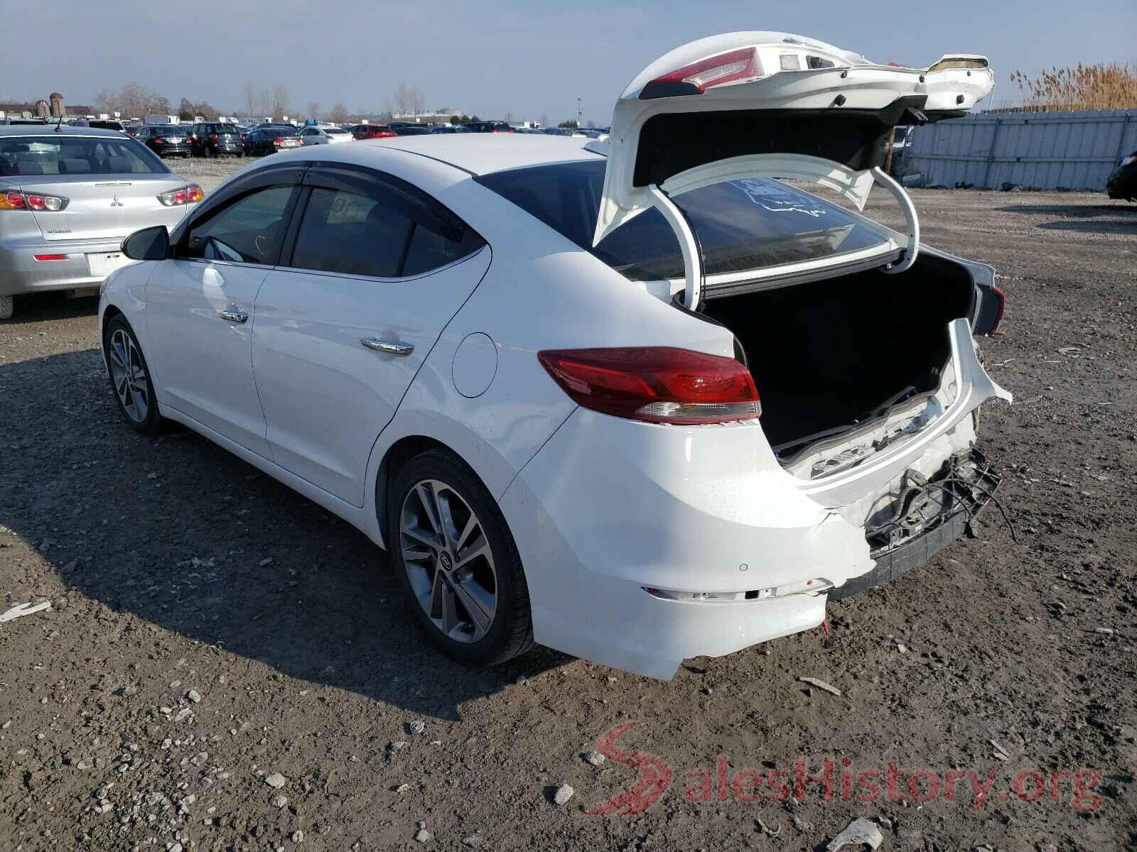 KMHD84LFXHU249651 2017 HYUNDAI ELANTRA