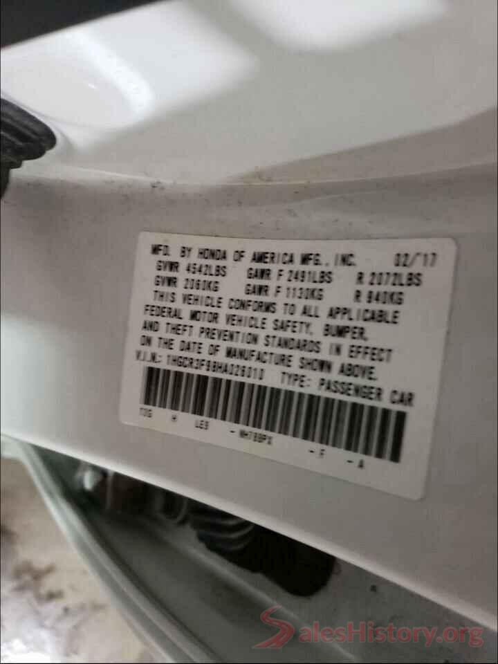 1HGCR3F98HA026010 2017 HONDA ACCORD