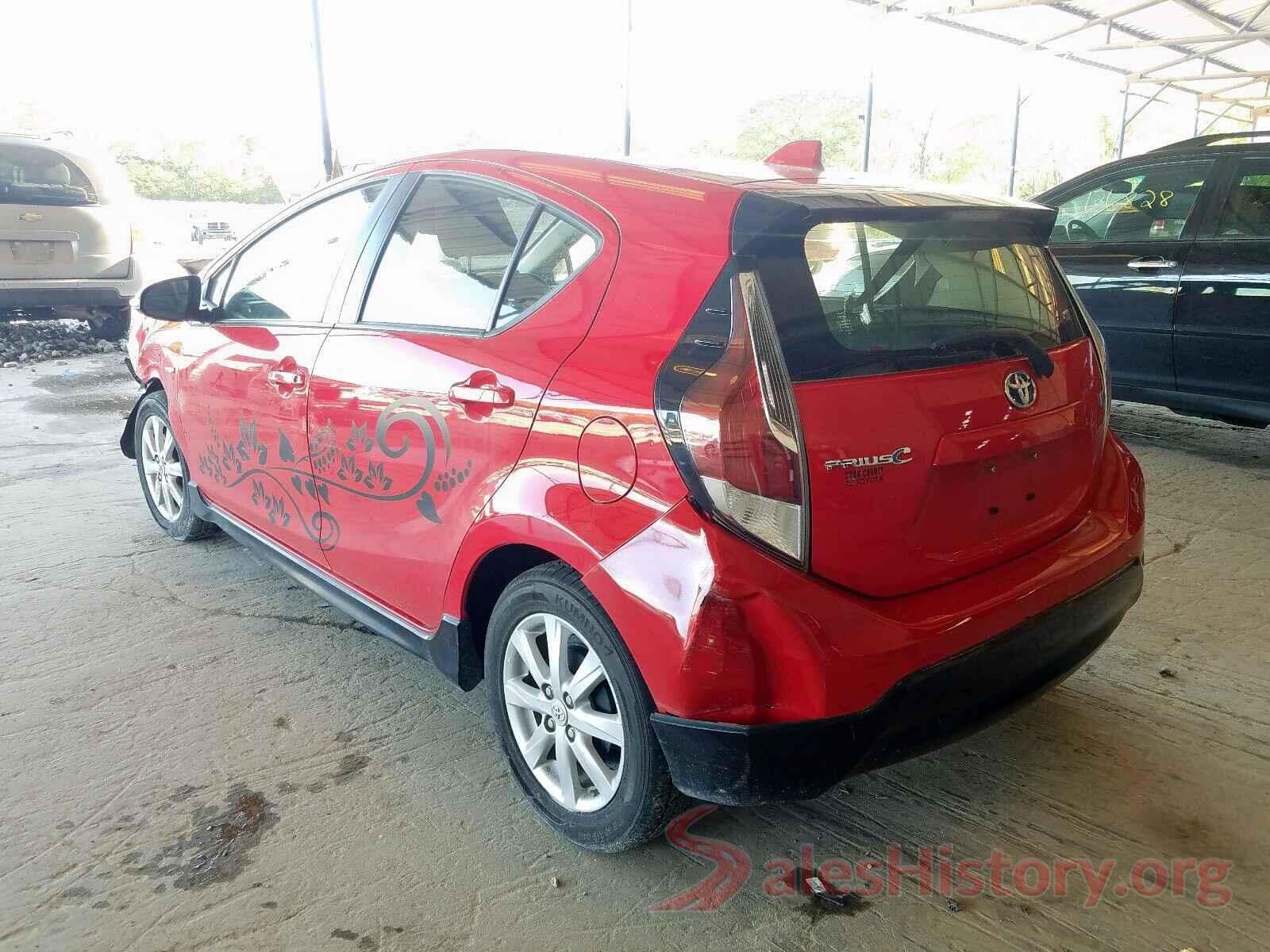 JTDKDTB33H1597236 2017 TOYOTA PRIUS