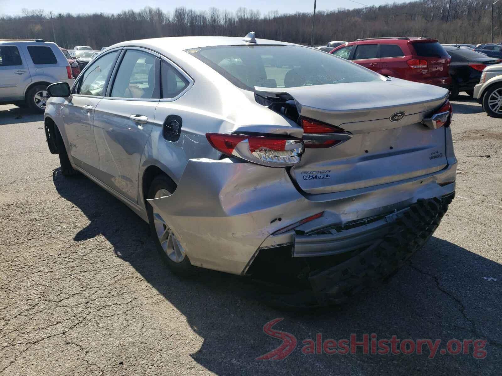 3FA6P0MU3KR121455 2019 FORD FUSION