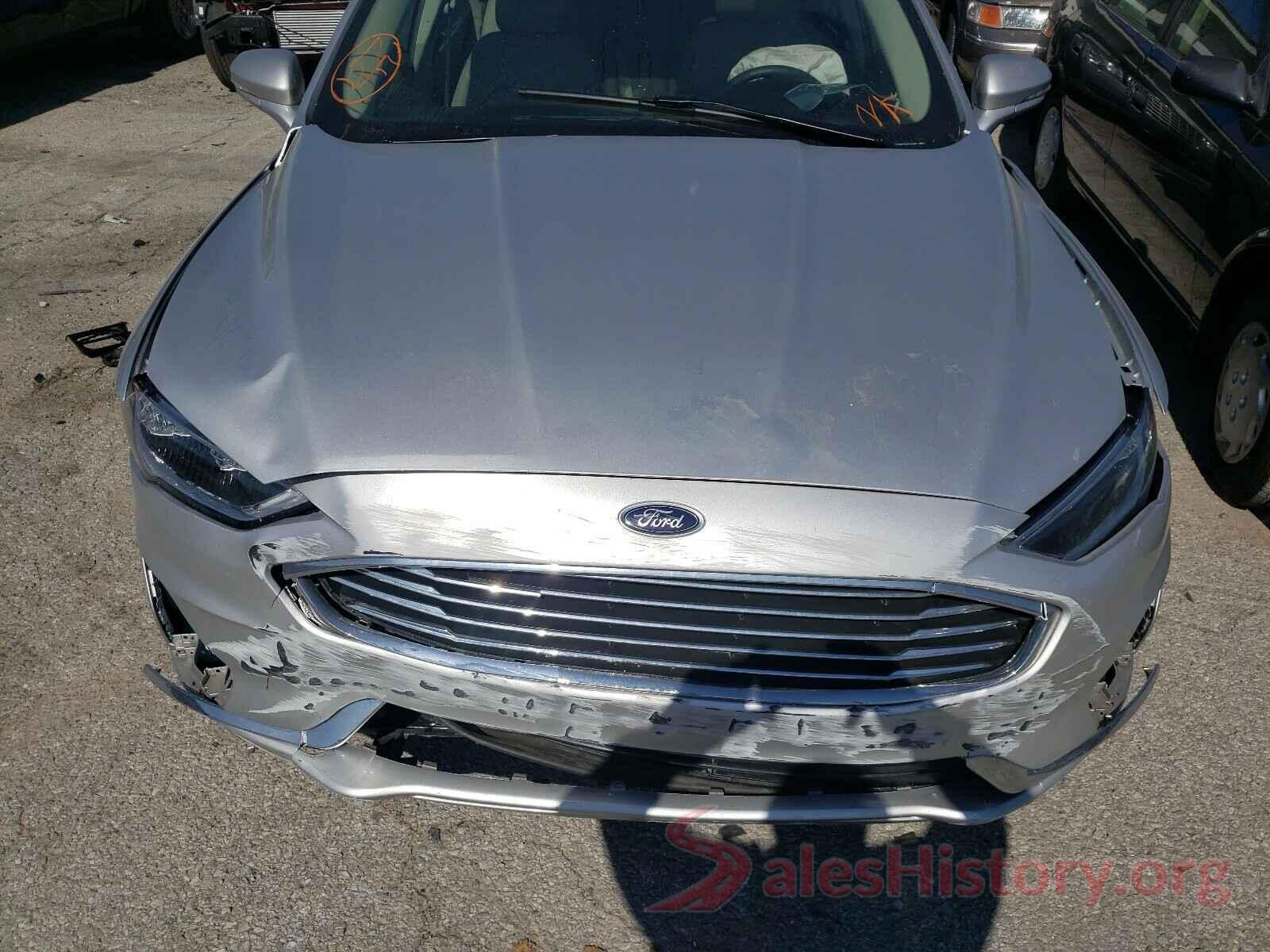 3FA6P0MU3KR121455 2019 FORD FUSION