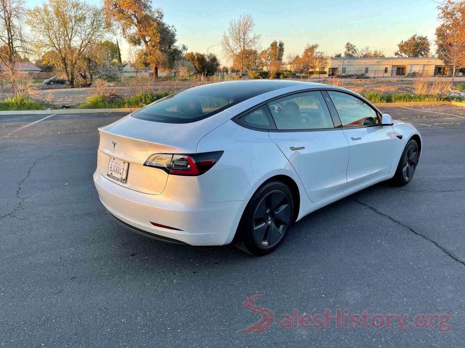 5YJ3E1EA6MF873863 2021 TESLA MODEL 3