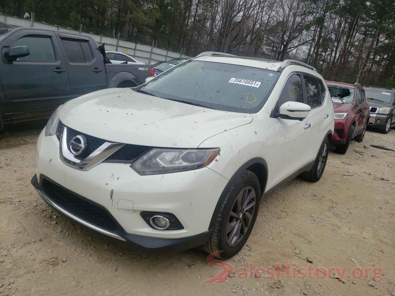 5N1AT2MT0GC806551 2016 NISSAN ROGUE