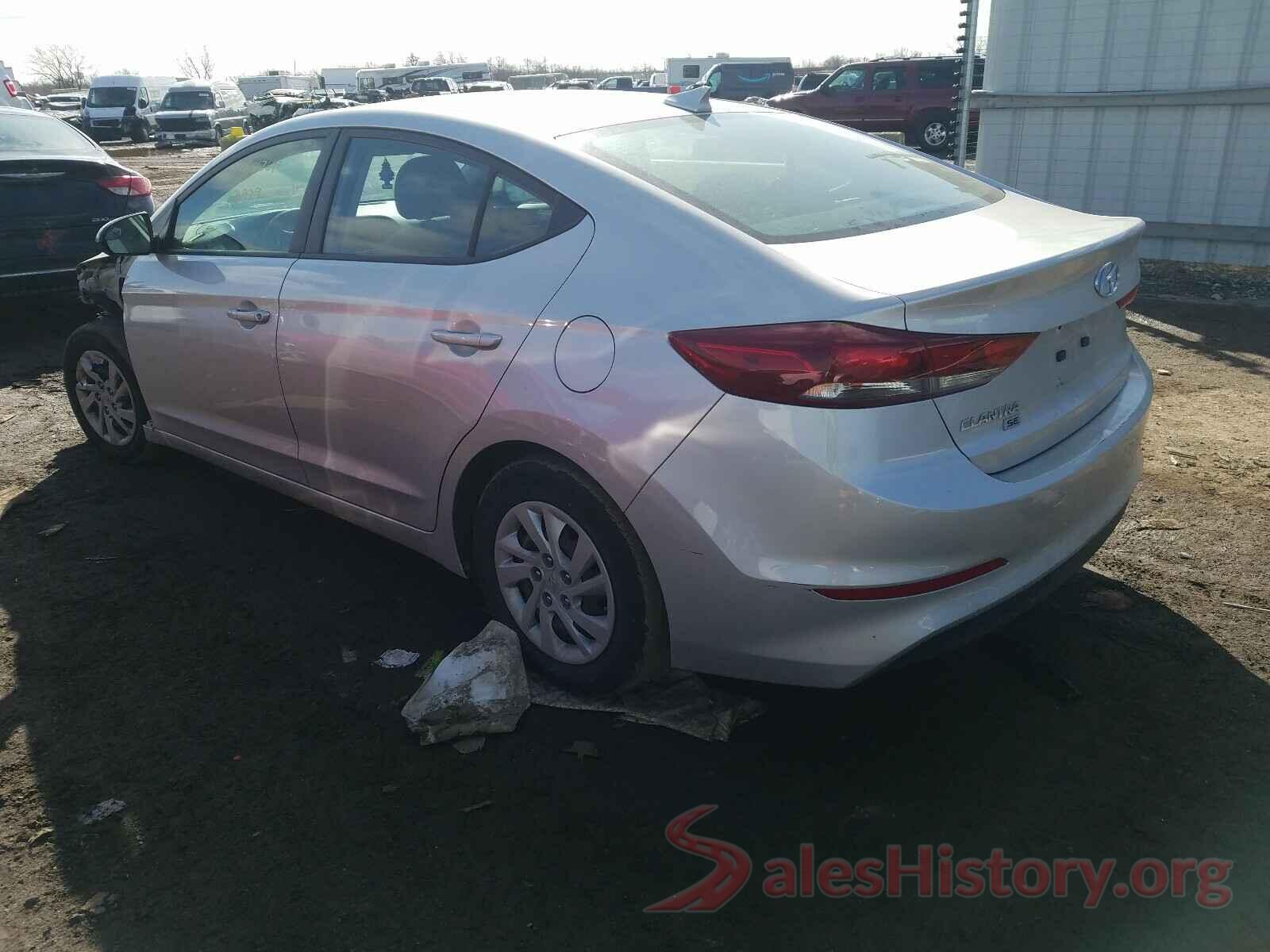 5NPD74LF6HH166400 2017 HYUNDAI ELANTRA