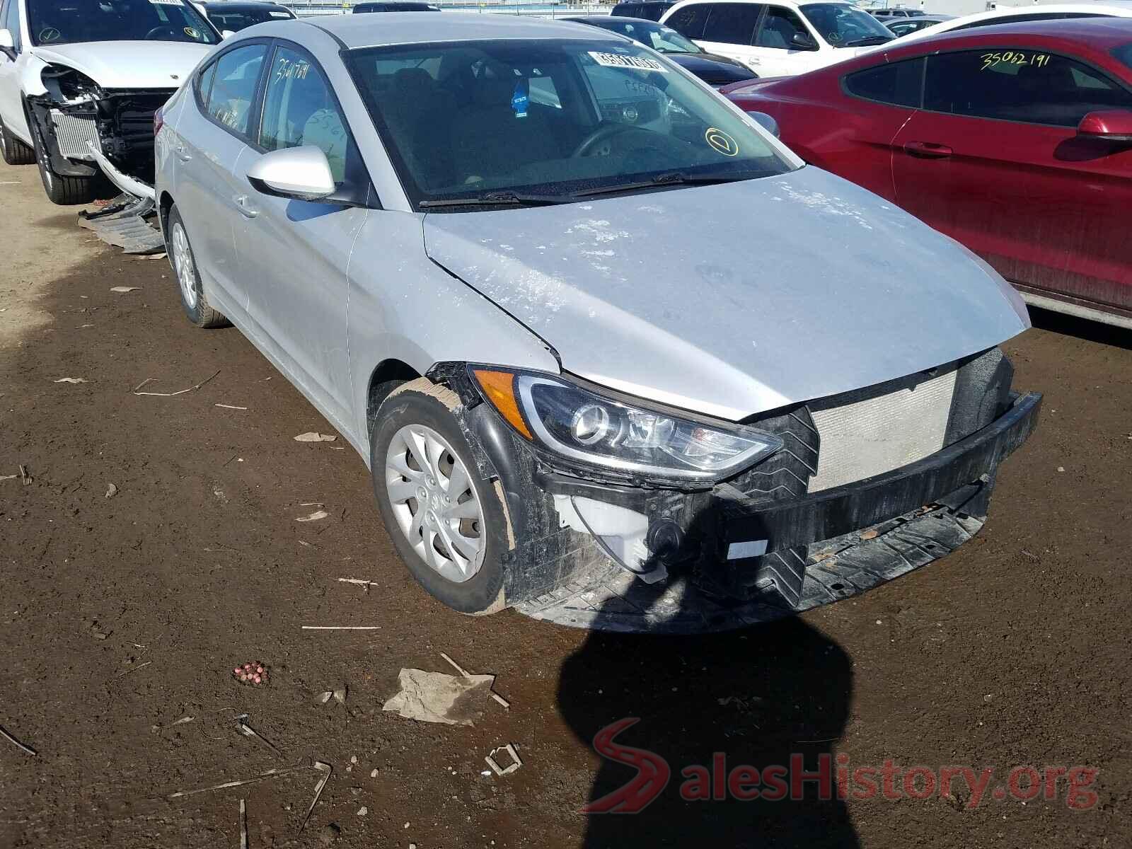 5NPD74LF6HH166400 2017 HYUNDAI ELANTRA