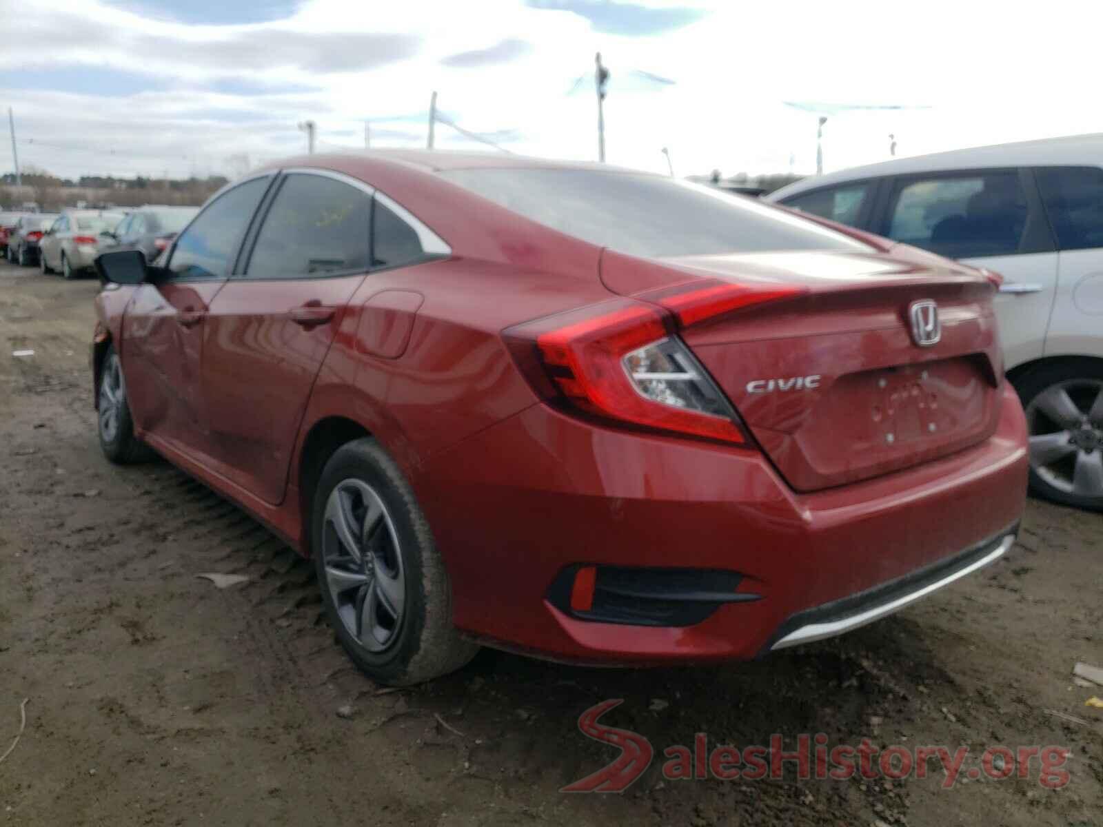 2HGFC2F62KH568467 2019 HONDA CIVIC