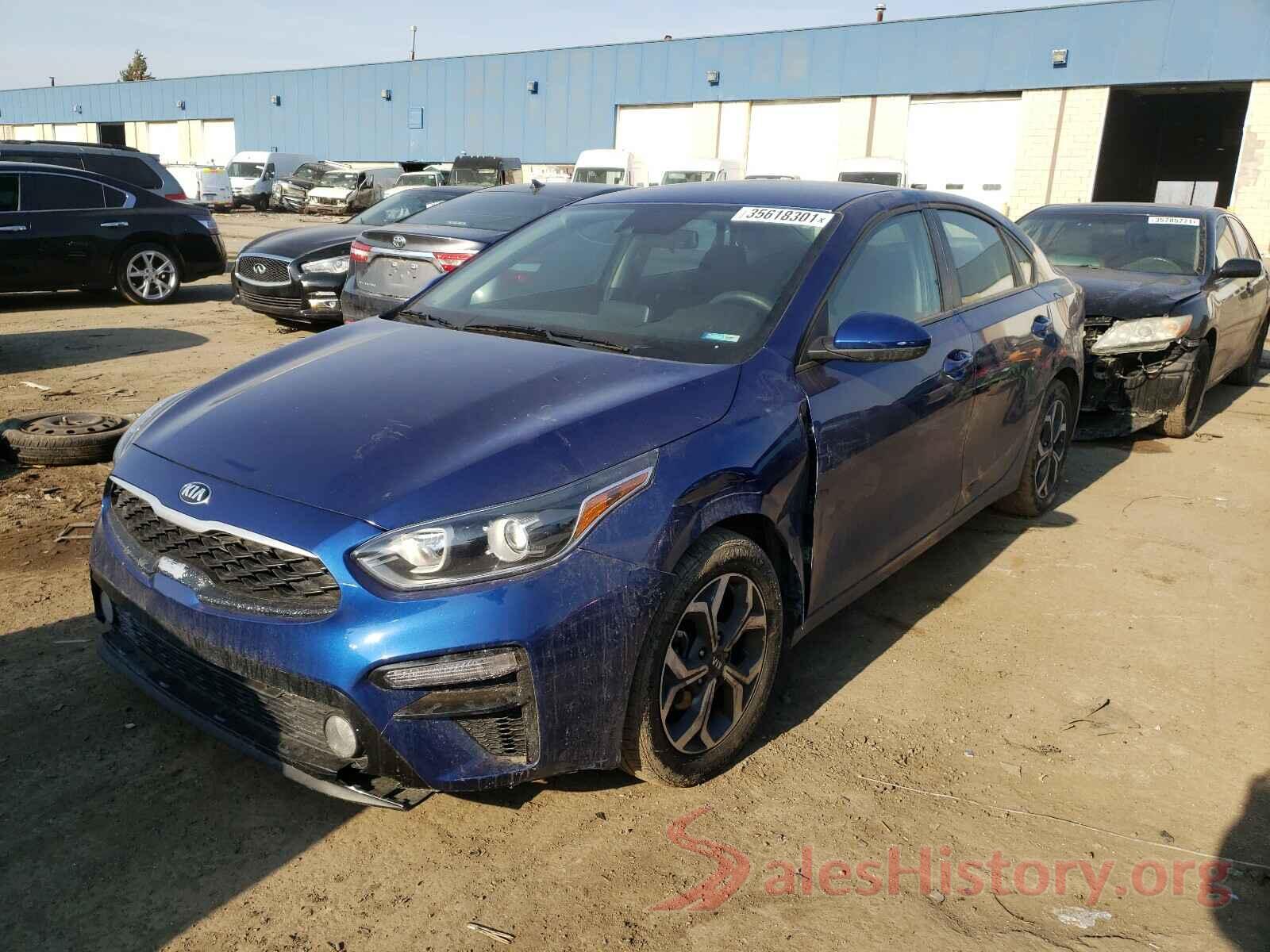 3KPF24AD8KE135489 2019 KIA FORTE