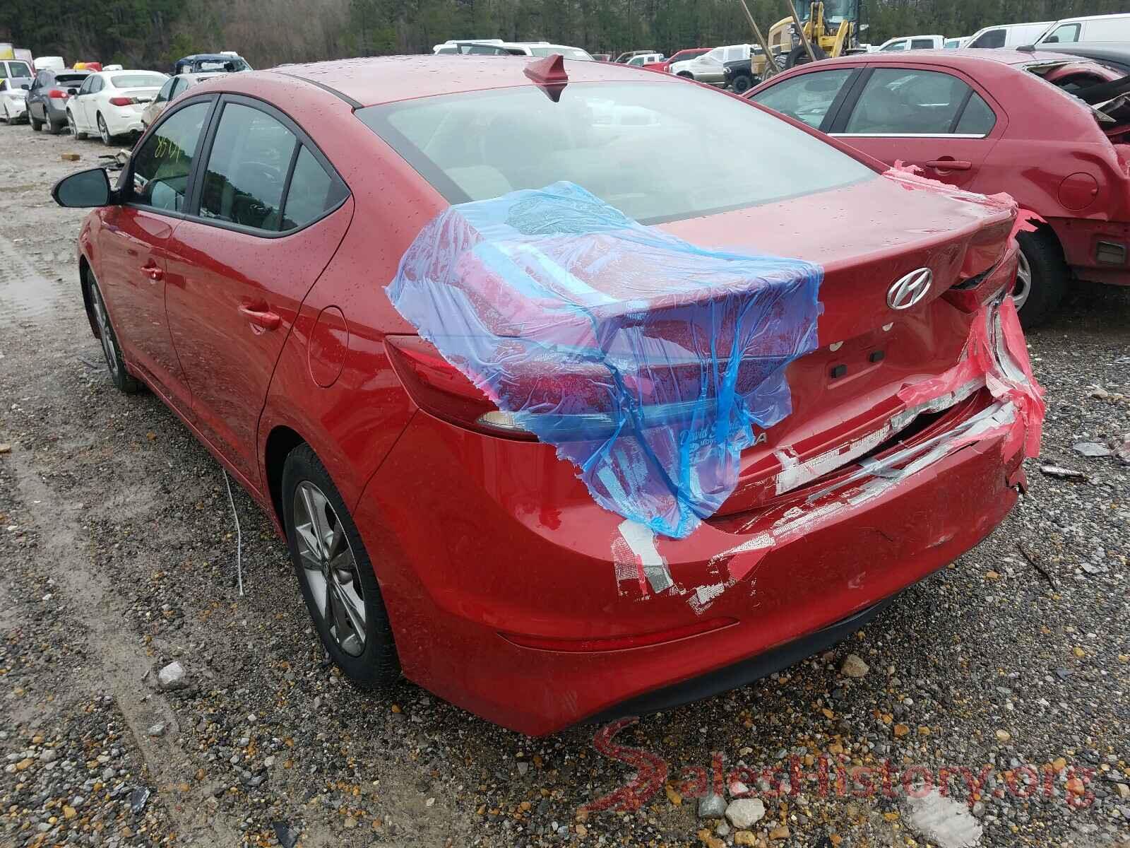 5NPD84LF7JH299380 2018 HYUNDAI ELANTRA