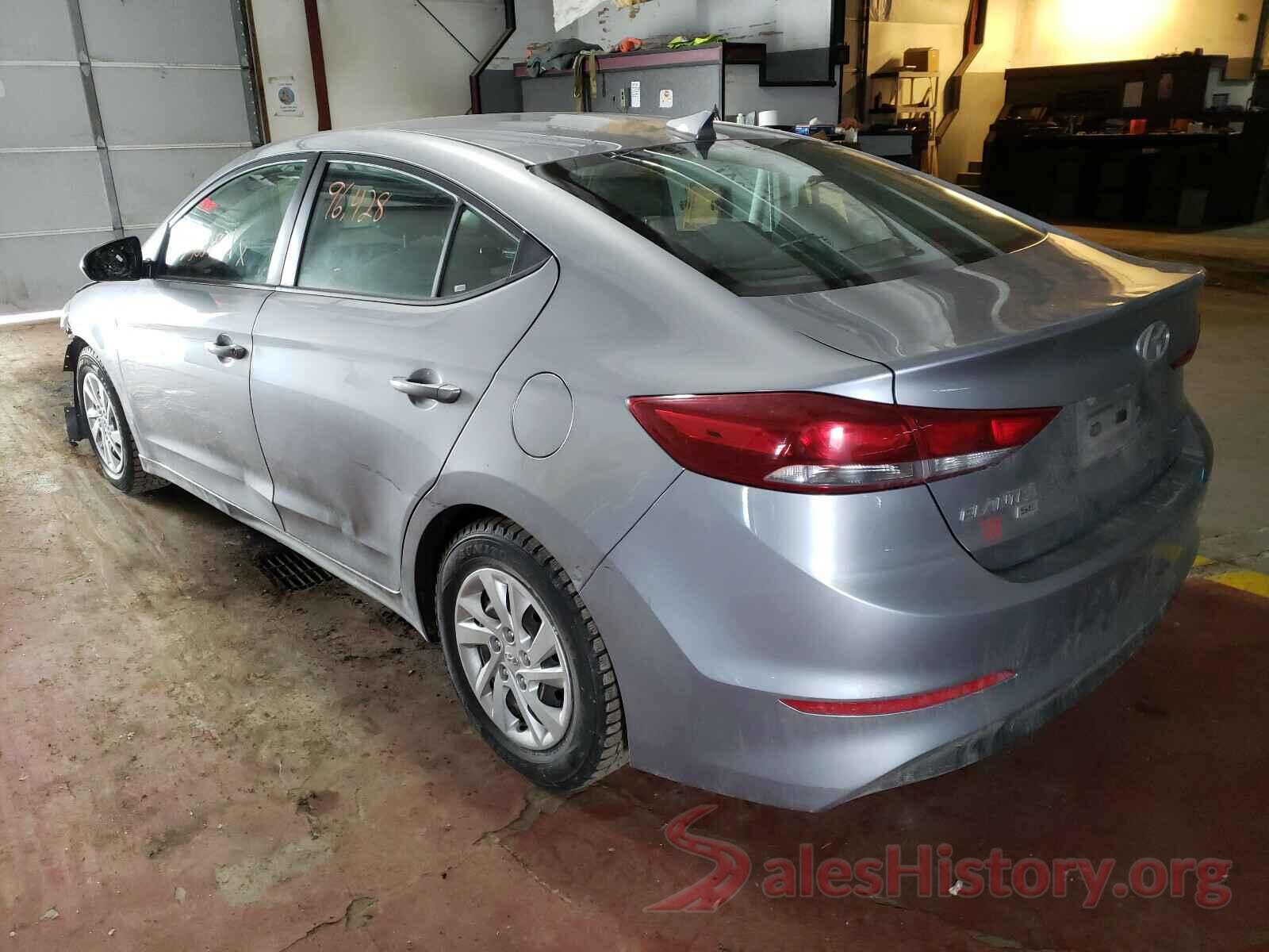 5NPD74LFXHH171986 2017 HYUNDAI ELANTRA