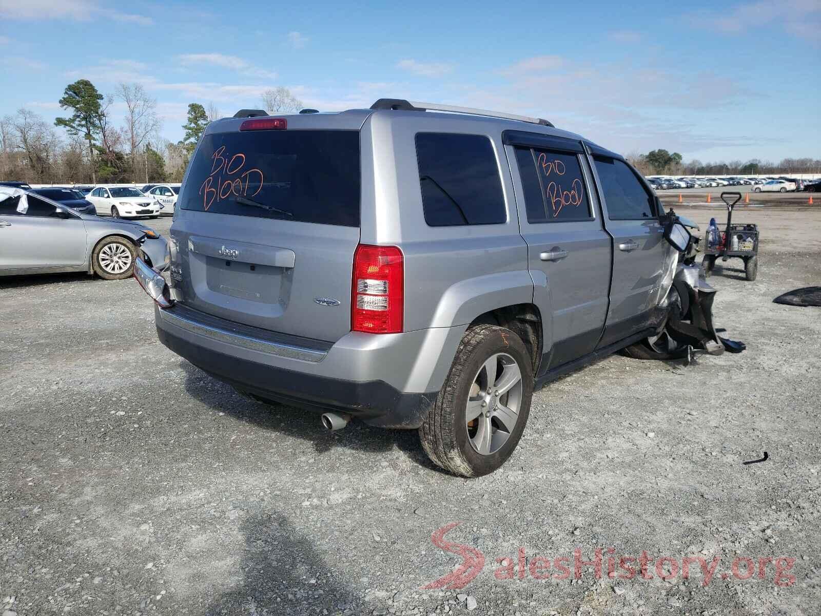 1C4NJRFB0HD165146 2017 JEEP PATRIOT