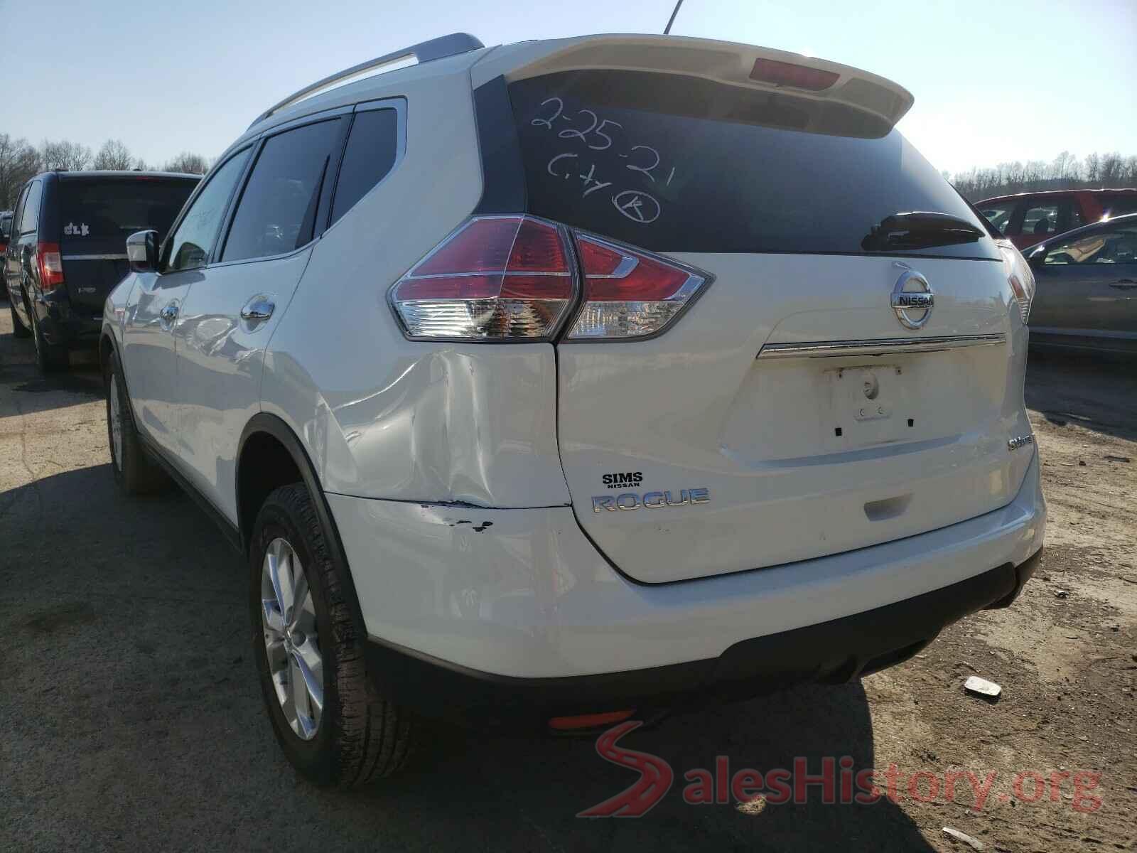 KNMAT2MV8GP635806 2016 NISSAN ROGUE