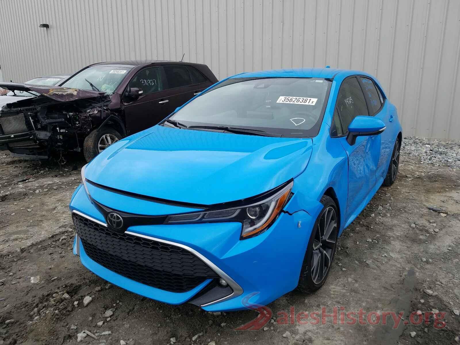 JTNK4RBE1K3062952 2019 TOYOTA COROLLA