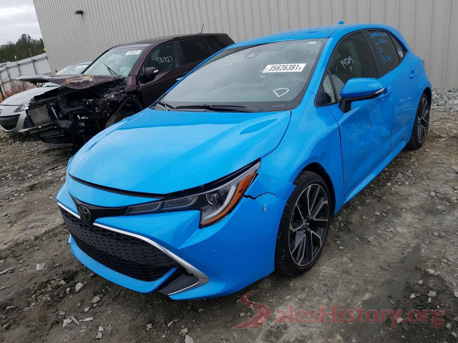 JTNK4RBE1K3062952 2019 TOYOTA COROLLA