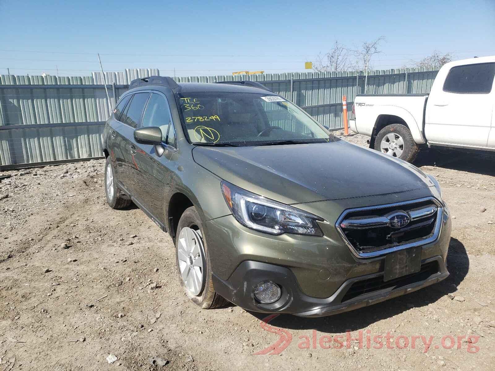 4S4BSAFC2K3278244 2019 SUBARU OUTBACK