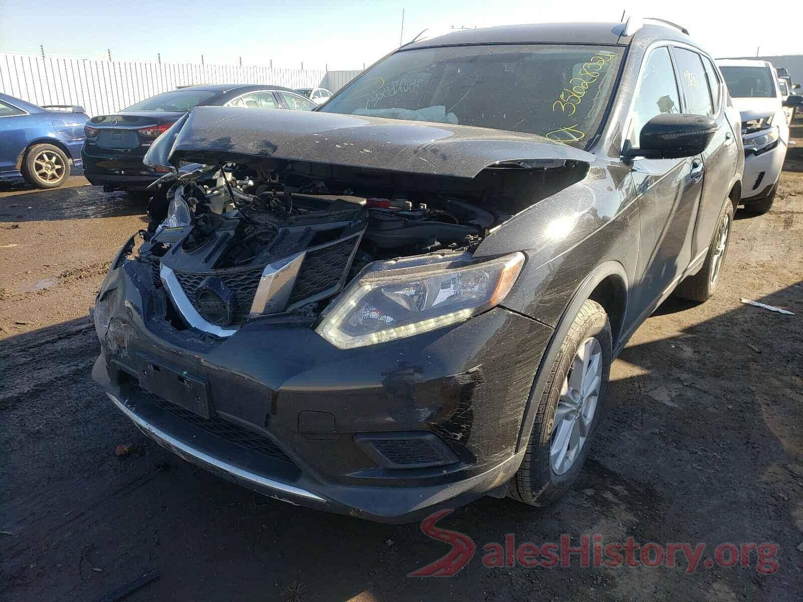 KNMAT2MT6GP677874 2016 NISSAN ROGUE