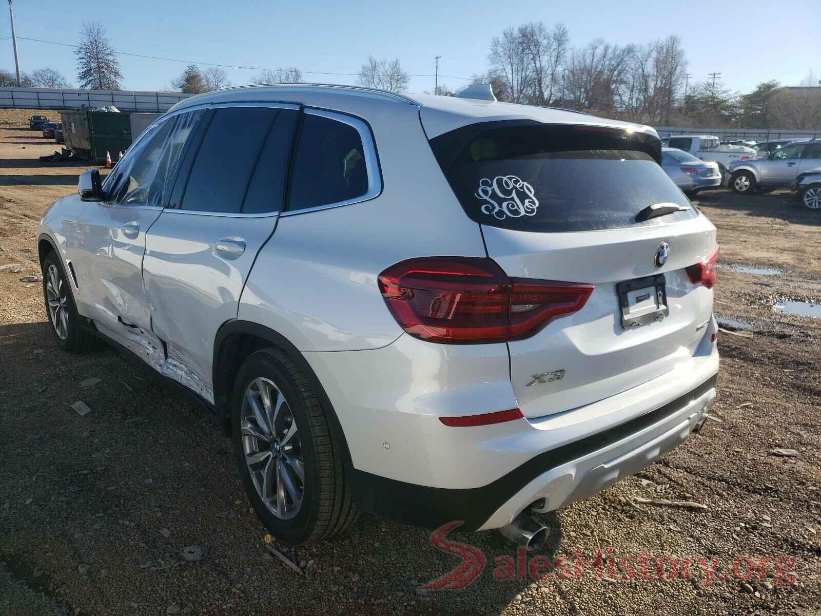 5UXTR9C54KLD91896 2019 BMW X3