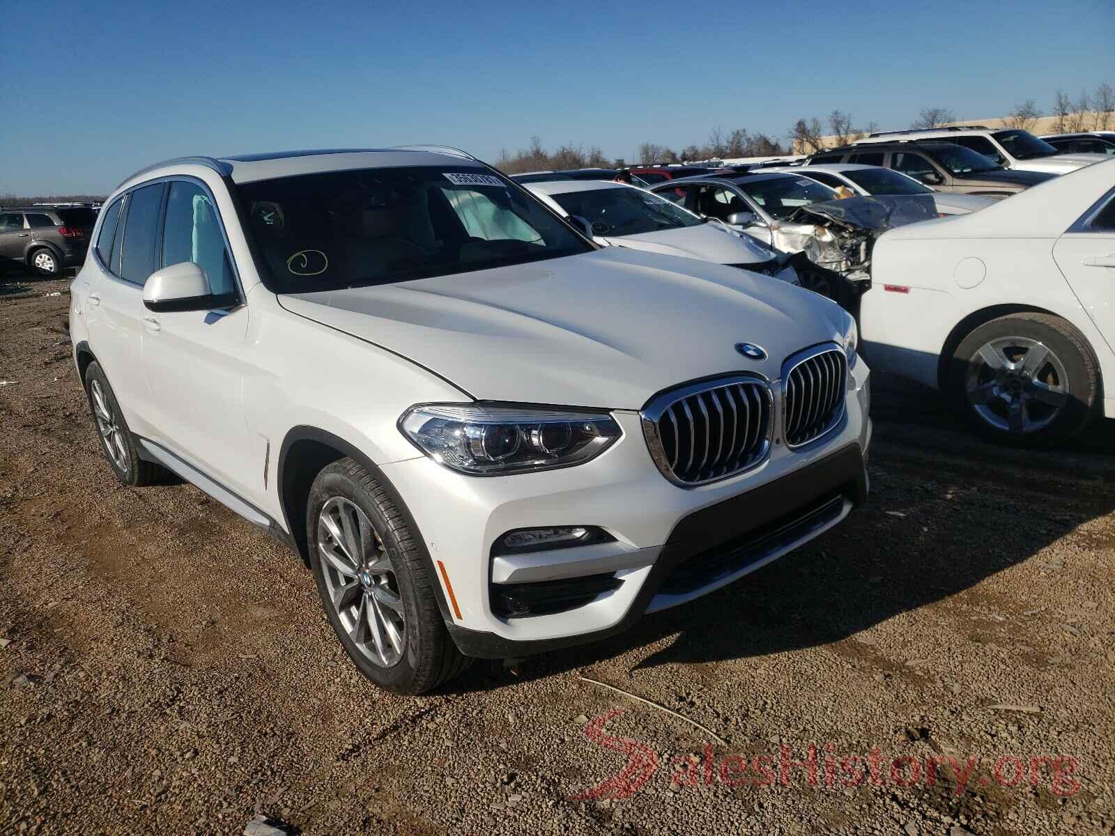 5UXTR9C54KLD91896 2019 BMW X3