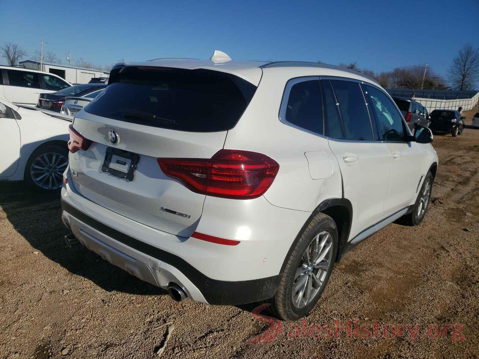 5UXTR9C54KLD91896 2019 BMW X3