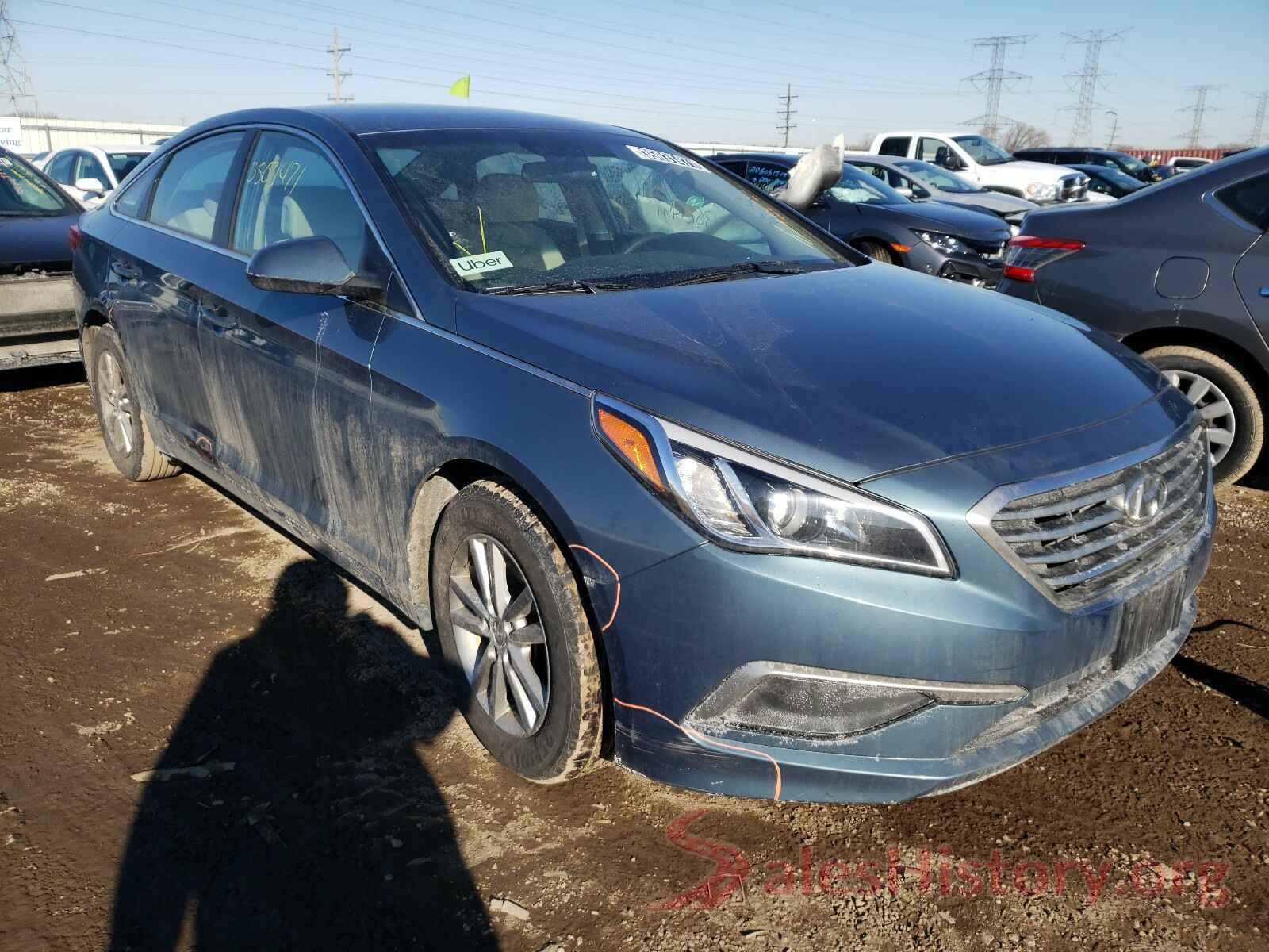 5NPE24AFXHH533451 2017 HYUNDAI SONATA